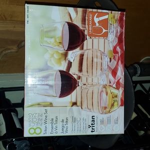 8 piece Tritan Wine set